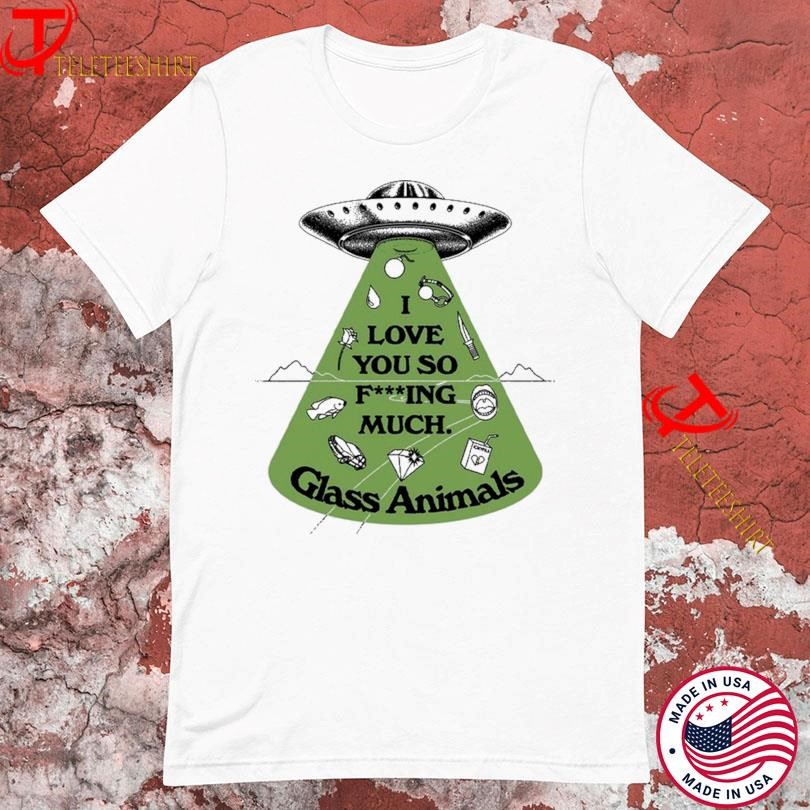 New Glass Animals UFO I Love You So Fucking Much Tour 2024 2025, Glass Animals UFO T-shirts