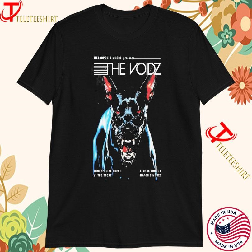 The Voidz March 8, 2025 In London, UK Tour, The Voidz March T-shirts
