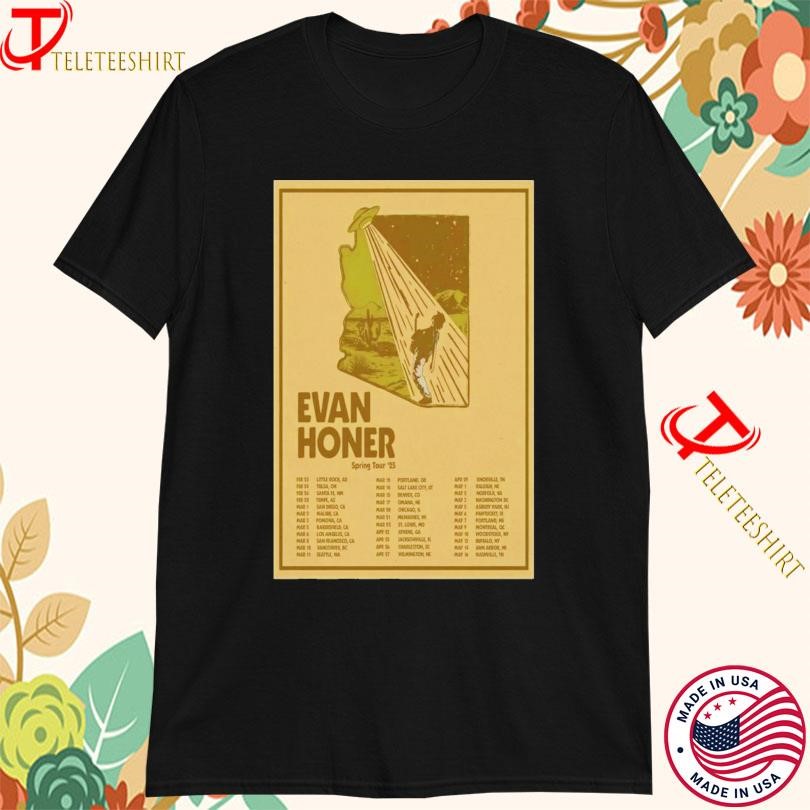 New Evan Honer Spring Tour 2025, Evan Honer Spring T-shirts
