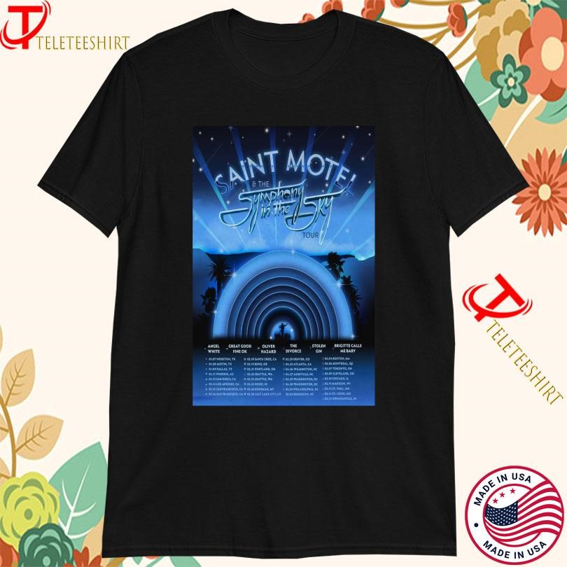 New Saint Motel Symphony In The Sky Tour 2025, Saint Motel Symphony T-shirts