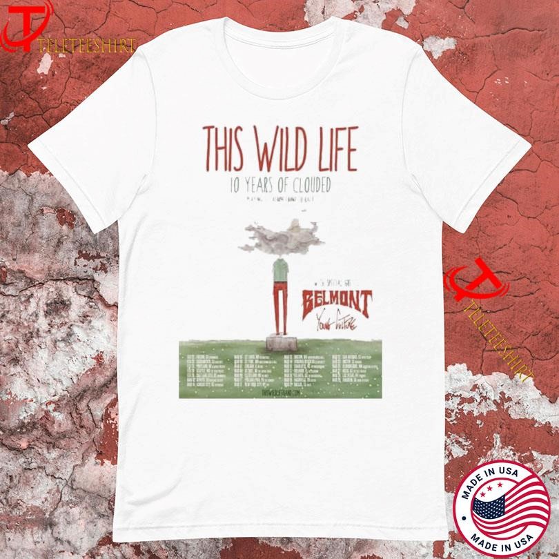 New This Wild Life 10 Years Of Clouded Tour 2025, This Wild Life T-shirts