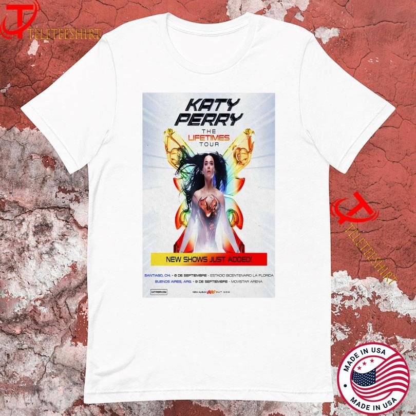 New Kata Perry New Shows Just Added! The Lifetimes Tour 2025, Kata Perry New T-shirts
