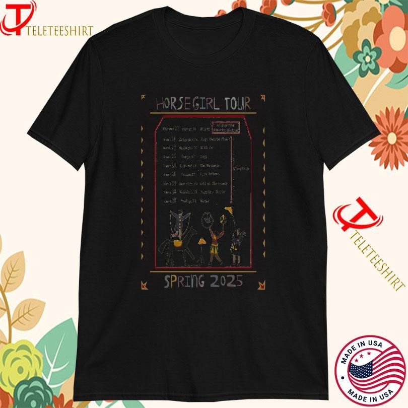New Horsegirl Spring Tour 2025, Horsegirl Spring Tour T-shirts