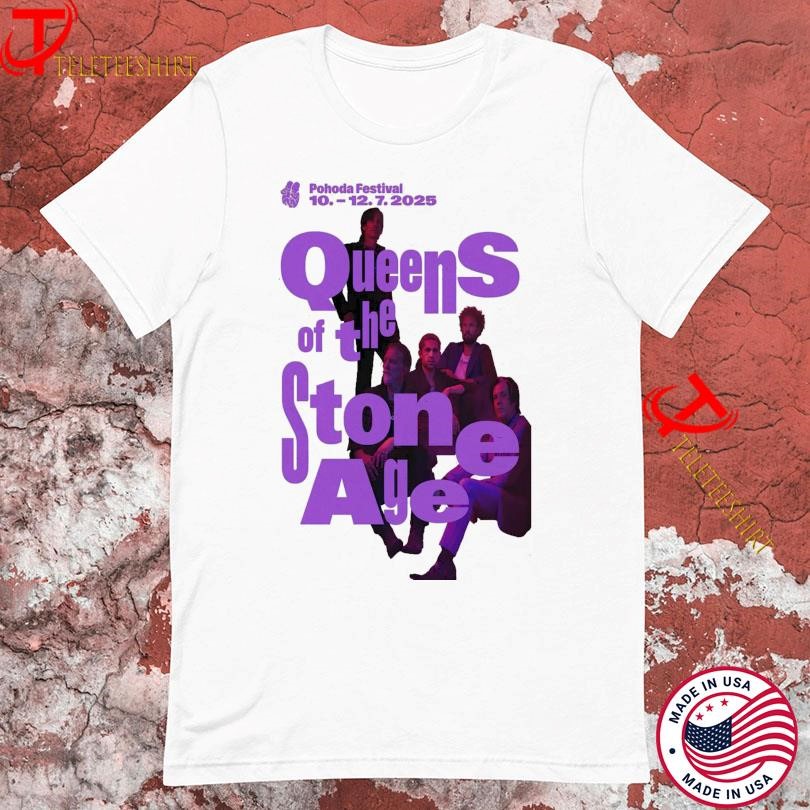 New Queens Of The Stone Age July 2025 Pohoda Festival Tour, Queens Of The Stone T-shirts