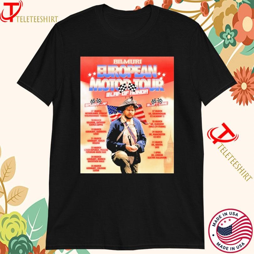 Bilmuri Motor Tour 2025 Lap Of Honor, Bilmuri European Motor T-shirts