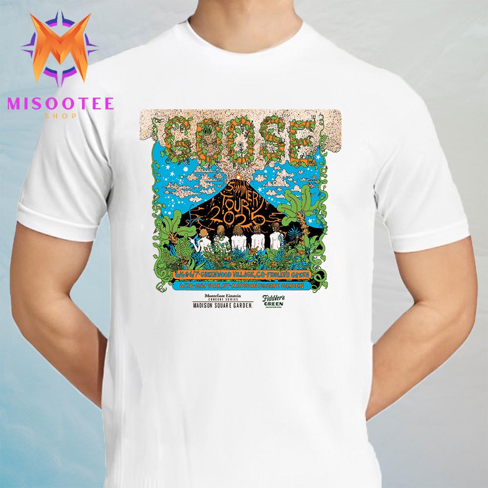 Goose The Band Summer Tour 2025, Goose The Band T-Shirt