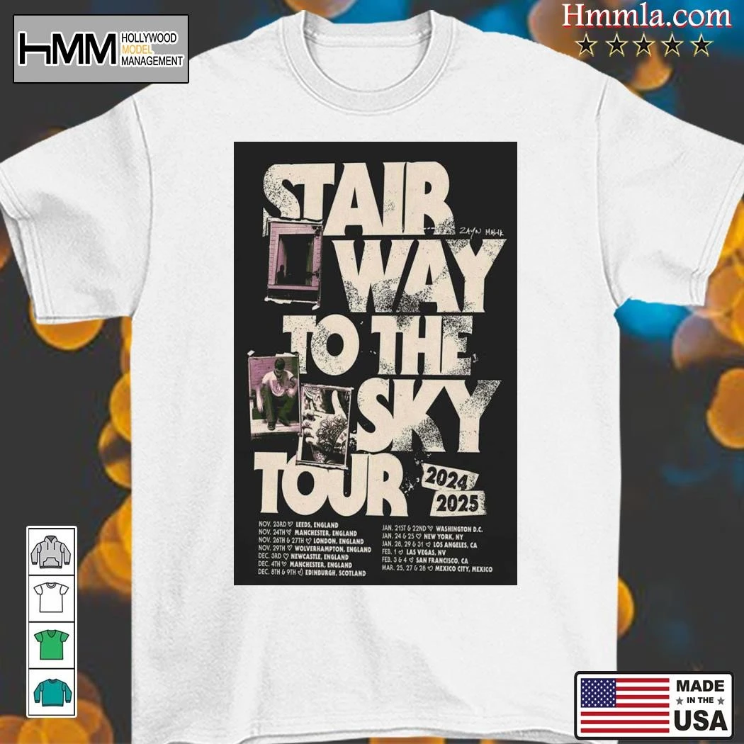 New Stairway To The Sky Tour D2C Exclusive 2025, Stairway  T-Shirt