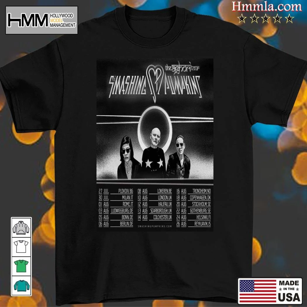 New The Smashing Pumpkins The Aghori Tour 2025, The Smashing T-Shirt