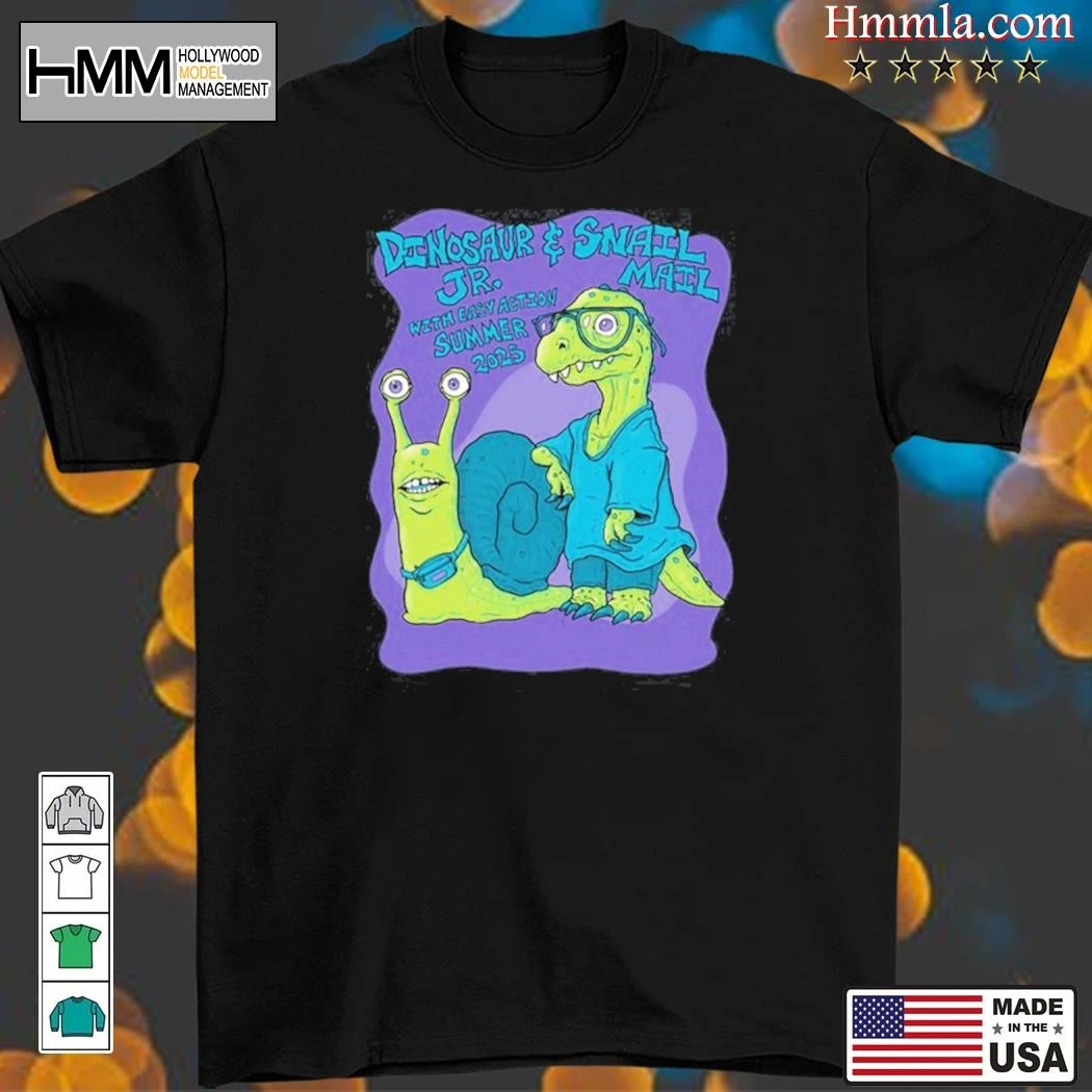 New Dinosaur Jr. With Easy Action Summer 2025 Tour, Dinosaur Jr. T-Shirt