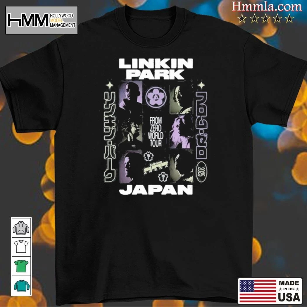 New Linkin Park From Zero World Tour 2025 Japan, Linkin Park T-Shirt