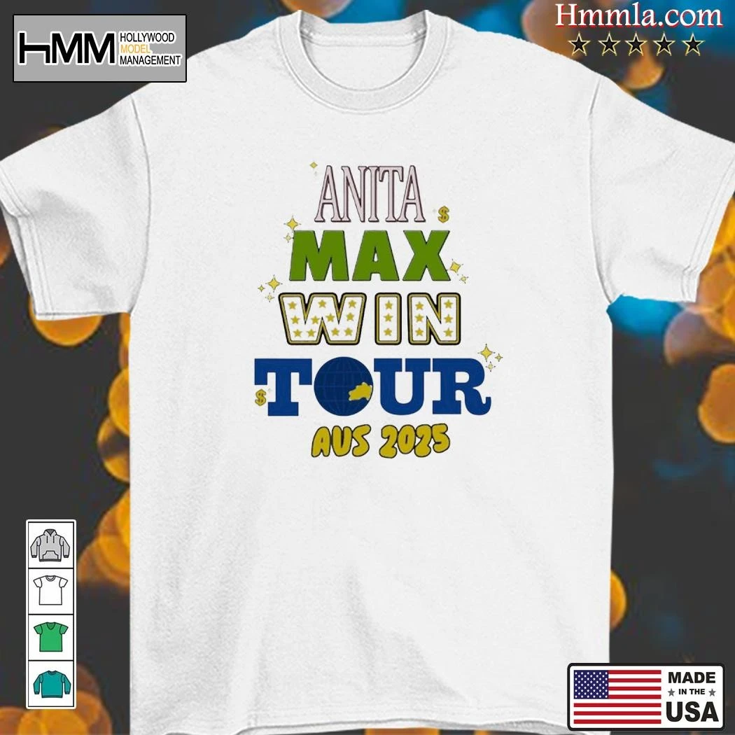 New Anita Max Win Tour AUS 2025 Drake, Anita Max T-Shirt