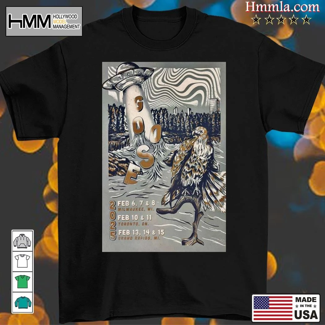 New Goose Winter Tour February 2025, Goose Winter T-Shirt