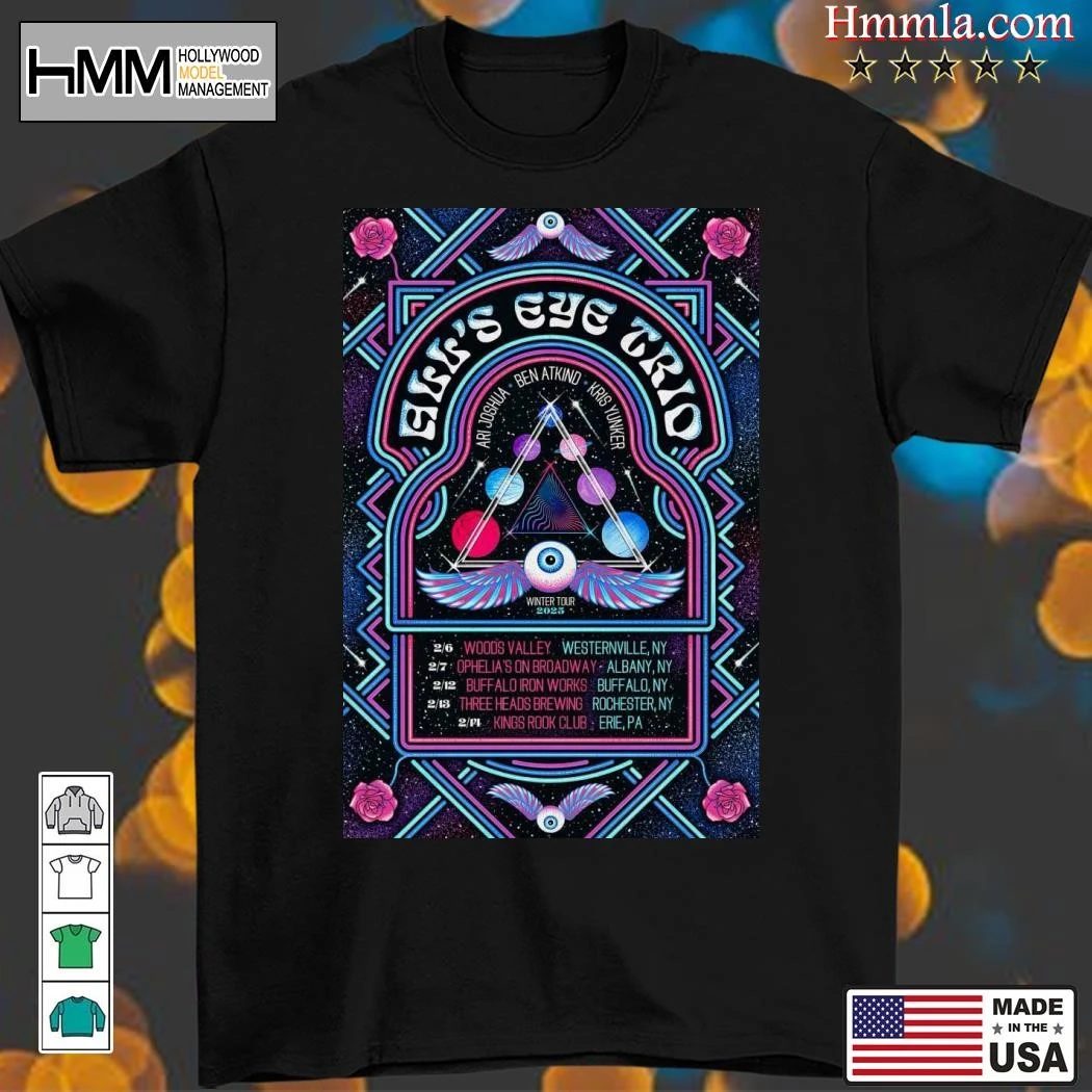 New AllS Eye Tio Winter Tour 2025 Feb 6-7-12-13-14 Event, AllS Eye T-Shirt