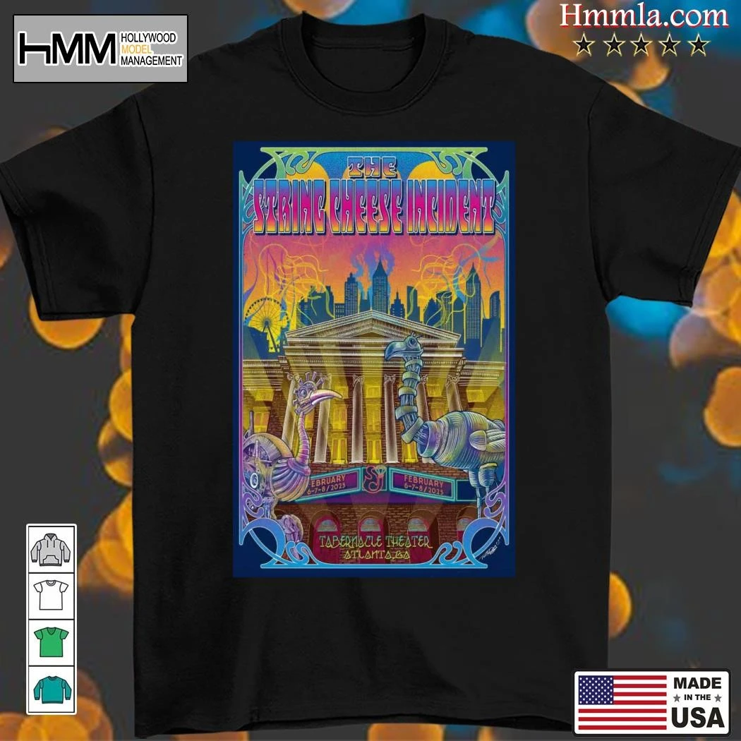New The String Cheese Incident Tour In Atlanta GA On Feb 6-8 2025, The String T-Shirt