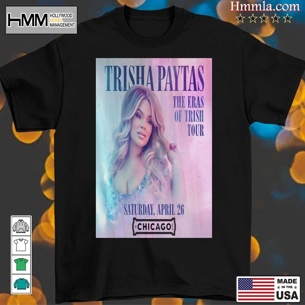 New Trisha Paytas At The Chicago Theatre In Chicago 2025 Tour, Trisha Paytas T-Shirt
