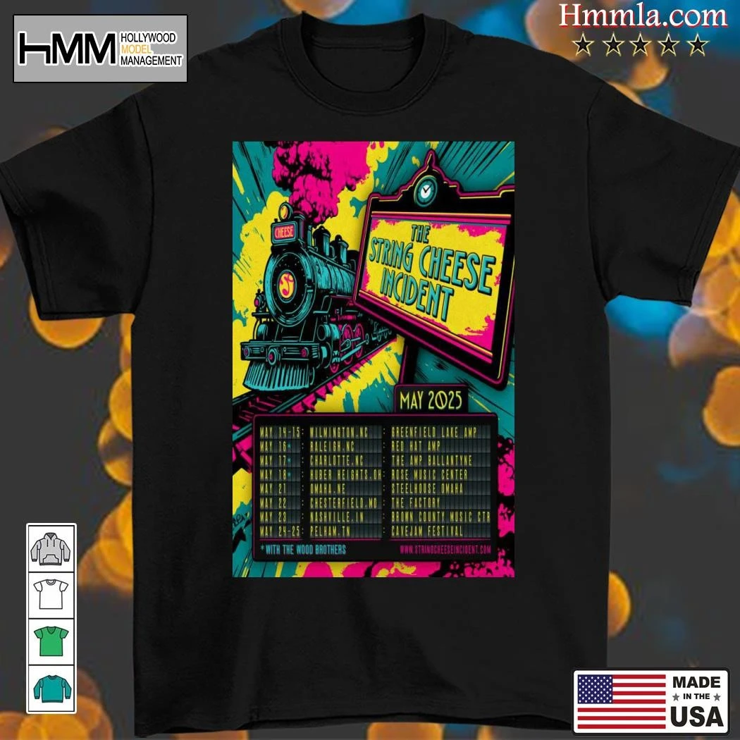 New The String Cheese Incident May 2025 Tour, The String T-Shirt