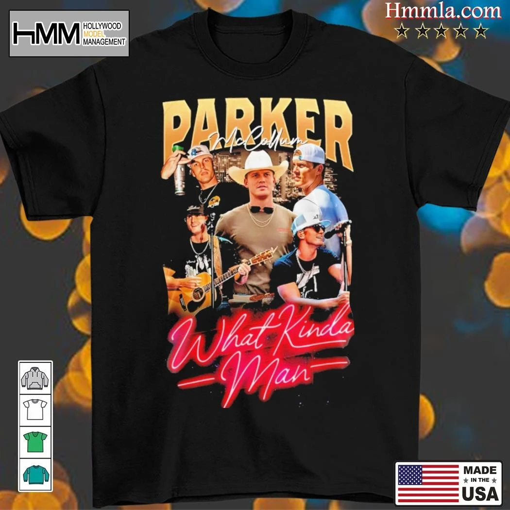 New Parker Mccollum What Kinda Man Tour 2025 Signature, Parker Mccollum T-Shirt