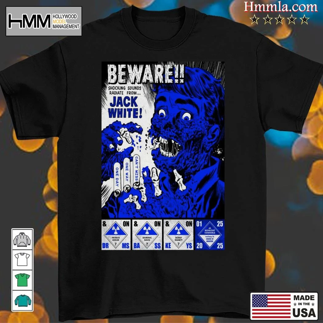 New Jack White Tour Anaheim 2025, Jack White T-Shirt