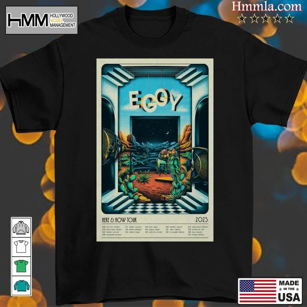 New Eggy Tour Here And How 2025, Eggy Tour T-Shirt