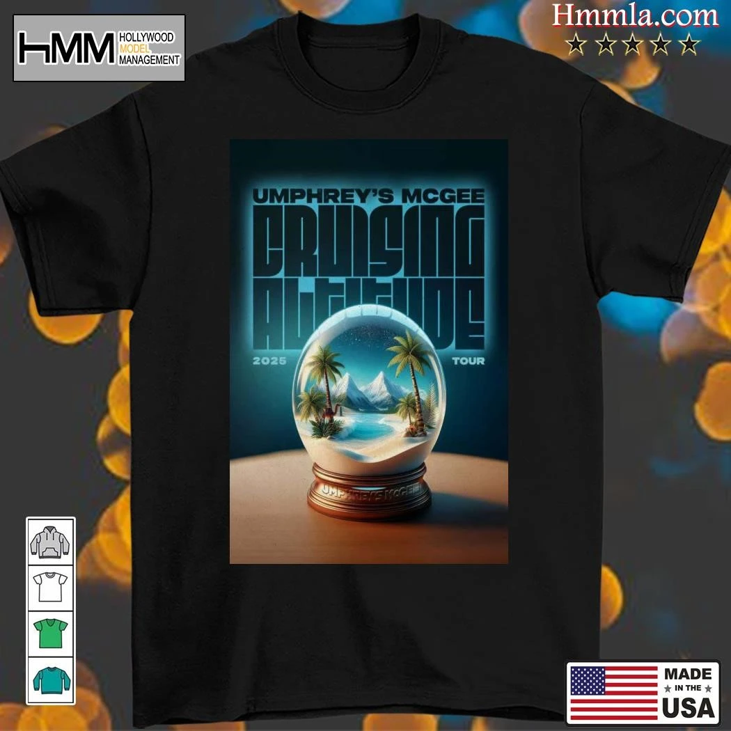 New Umphreys McGee 2025 Tour Cruising Altitude, Umphreys McGee T-Shirt