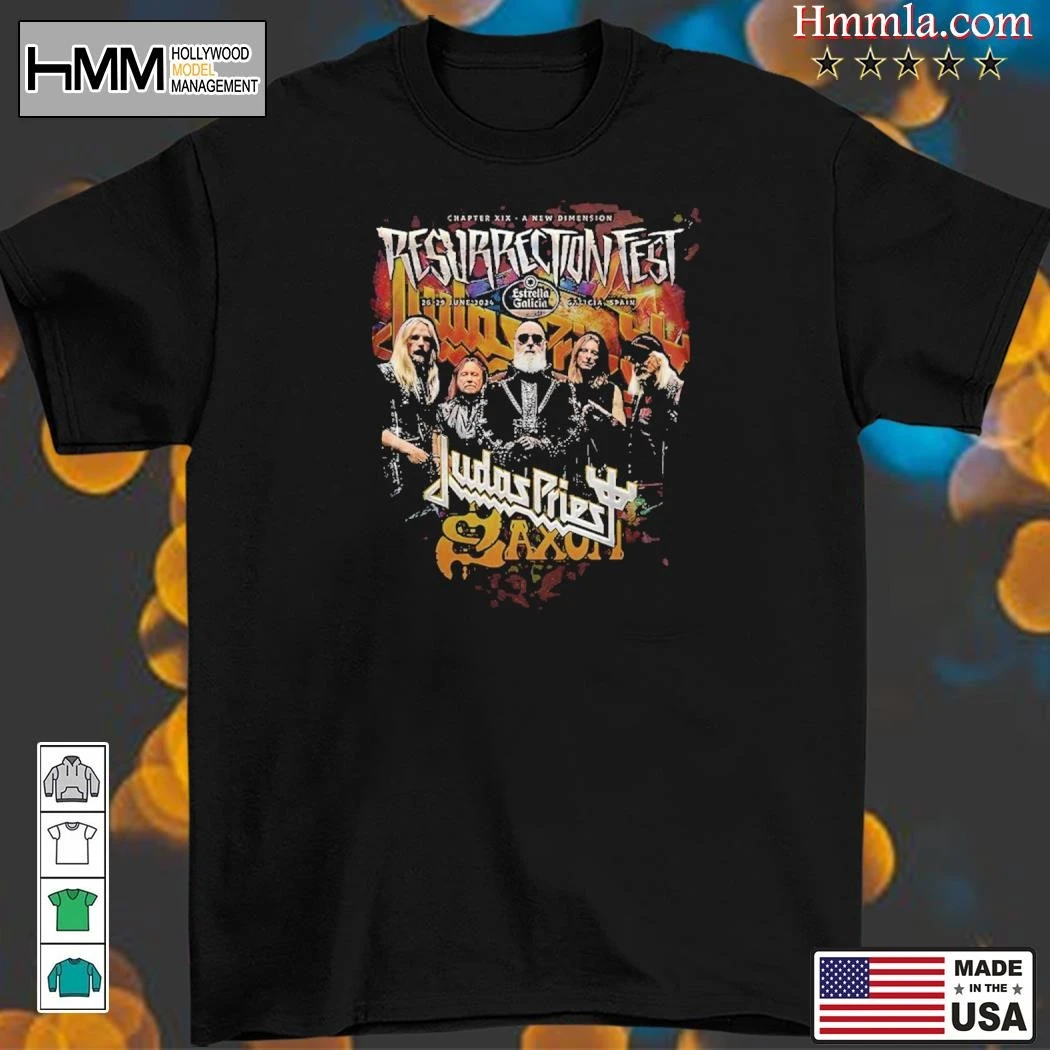 New Judas Priest Shield Of Pain Tour 2025, Judas Priest T-Shirt