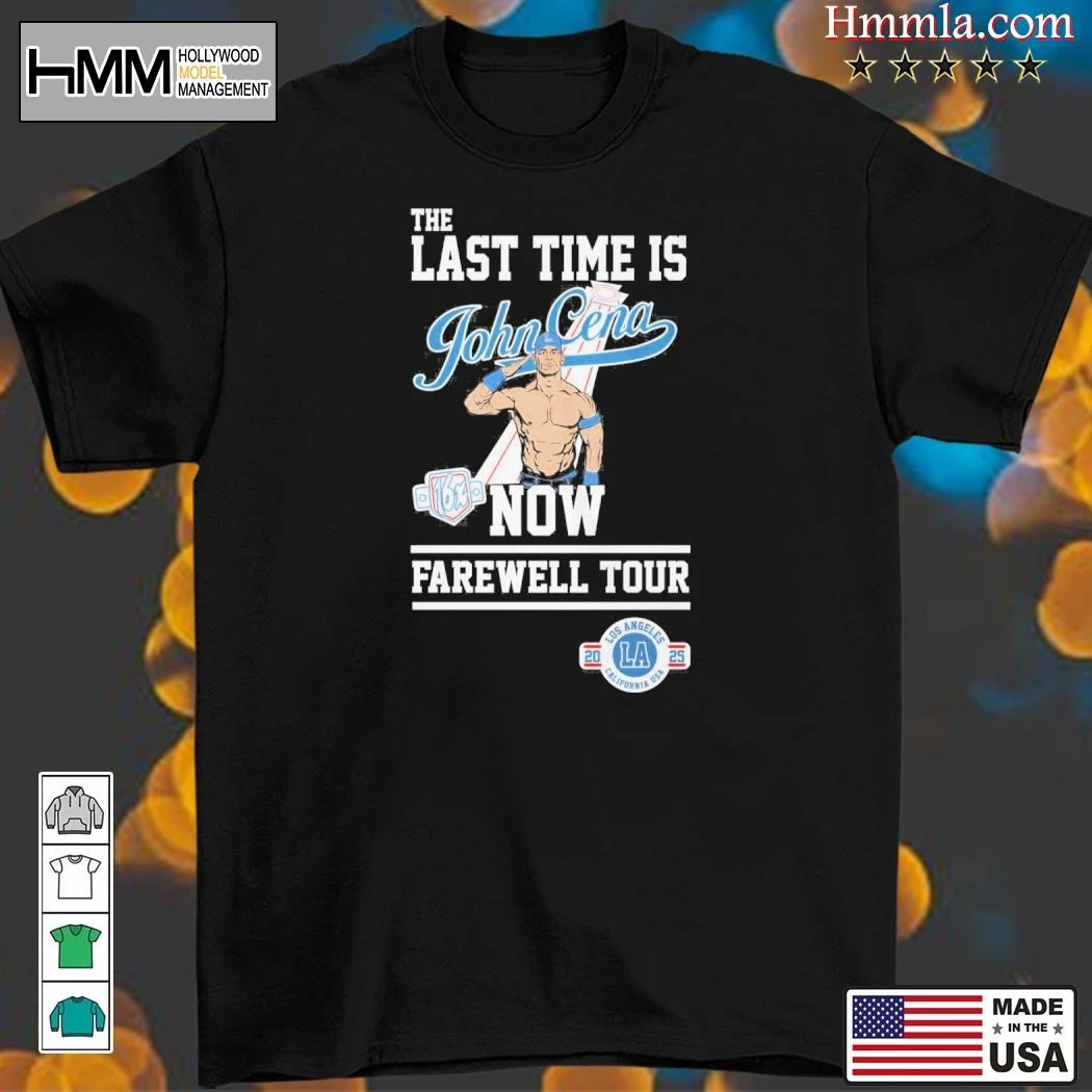 The Last Time Is John Cena Now Farewell Tour 2025, The Last T-Shirt