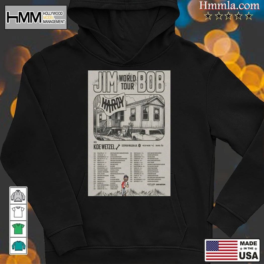The Band Hardy 2025 The Jim Bob World Tour, The Band Hoodies
