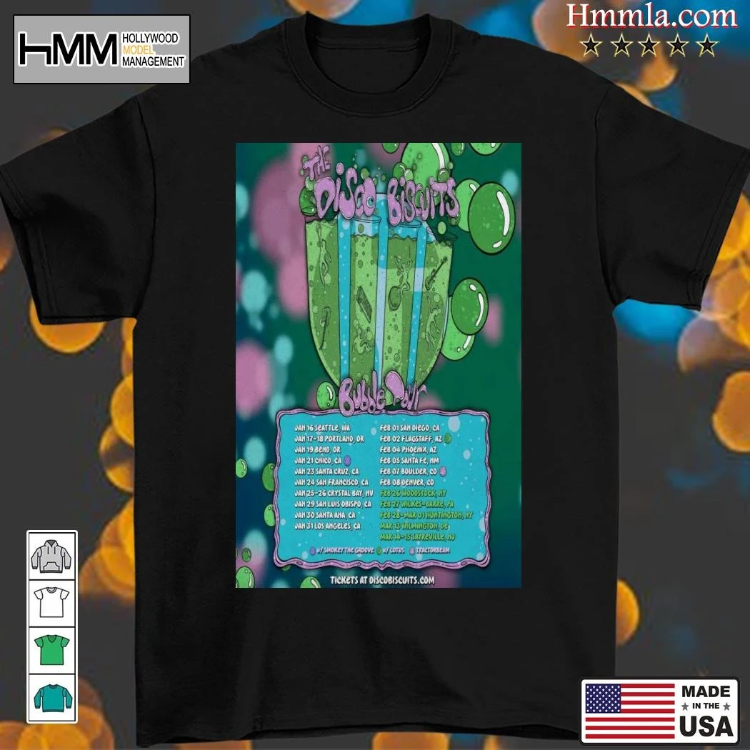 The Disco Biscuits Bubble Tour 2025, The Disco T-Shirt