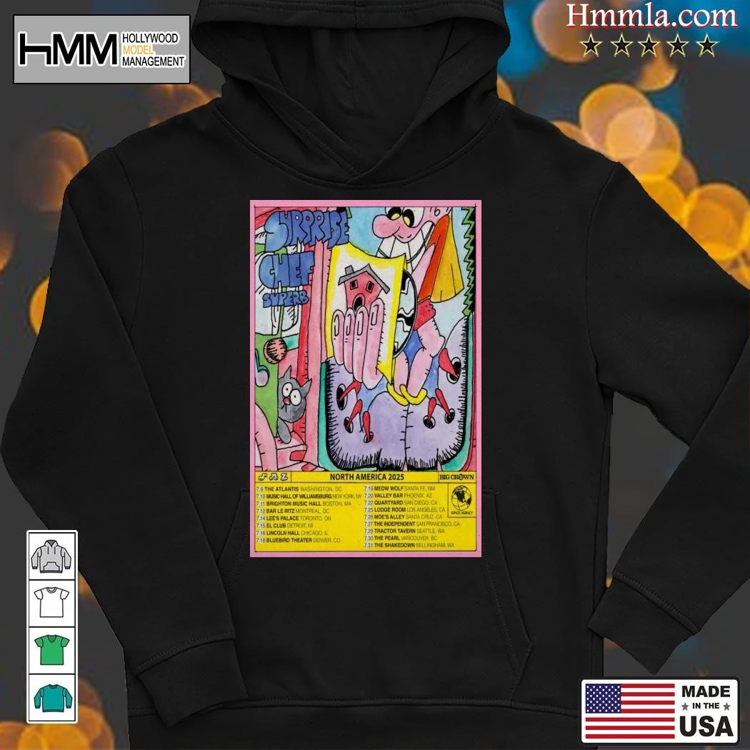 New Surprise Chef North America 2025 Tour, Surprise Chef Hoodies