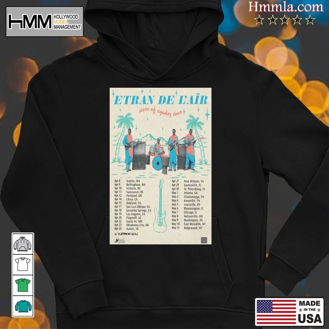 2025 Etran de LAir Aprill Stars of Agadez Tour, 2025 Etran Hoodies