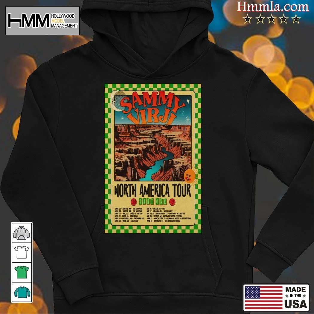 New Sammy Virji North America Tour 2025, Sammy Virji Hoodies