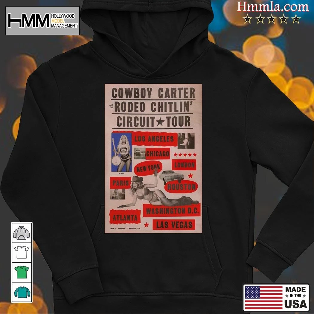 New Cowboy Carter And The Rodeo Chitlin Circuit Tour 2025, Cowboy Carter Hoodies
