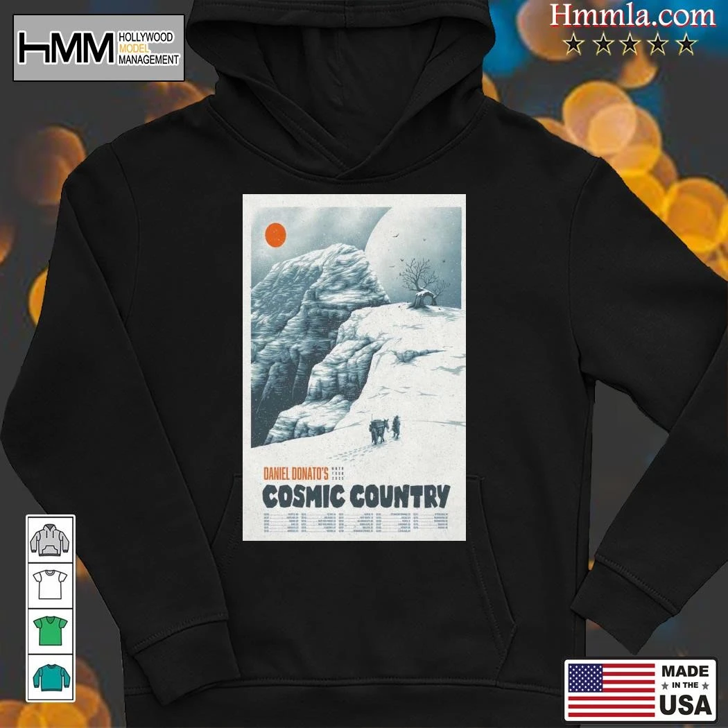 New Daniel Donatos Cosmic Country Winter 2025 Tour, Daniel Donatos Hoodies