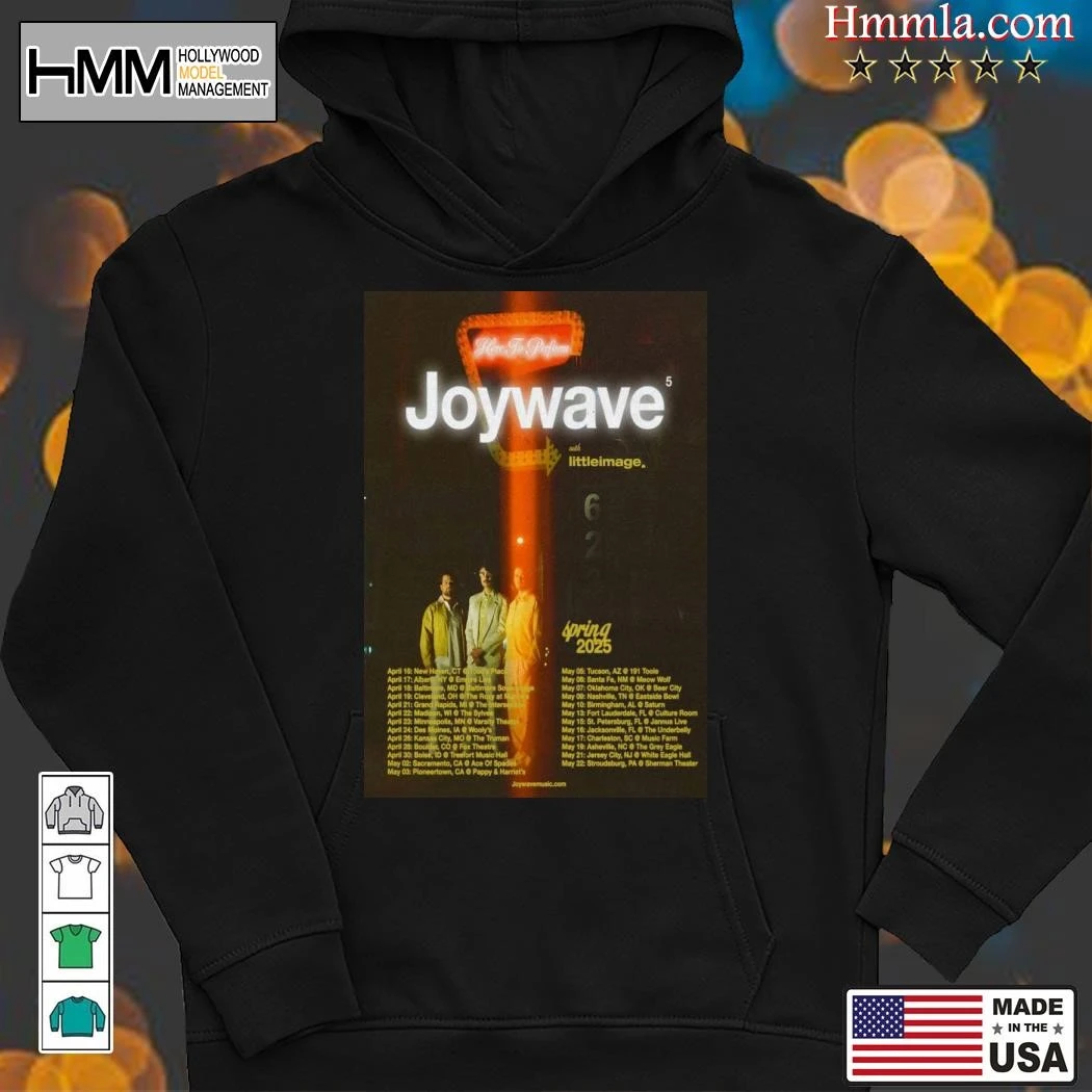 New Joywave Announce Here to Perform Spring 2025 Tour Dates, Joywave Announce Hoodies