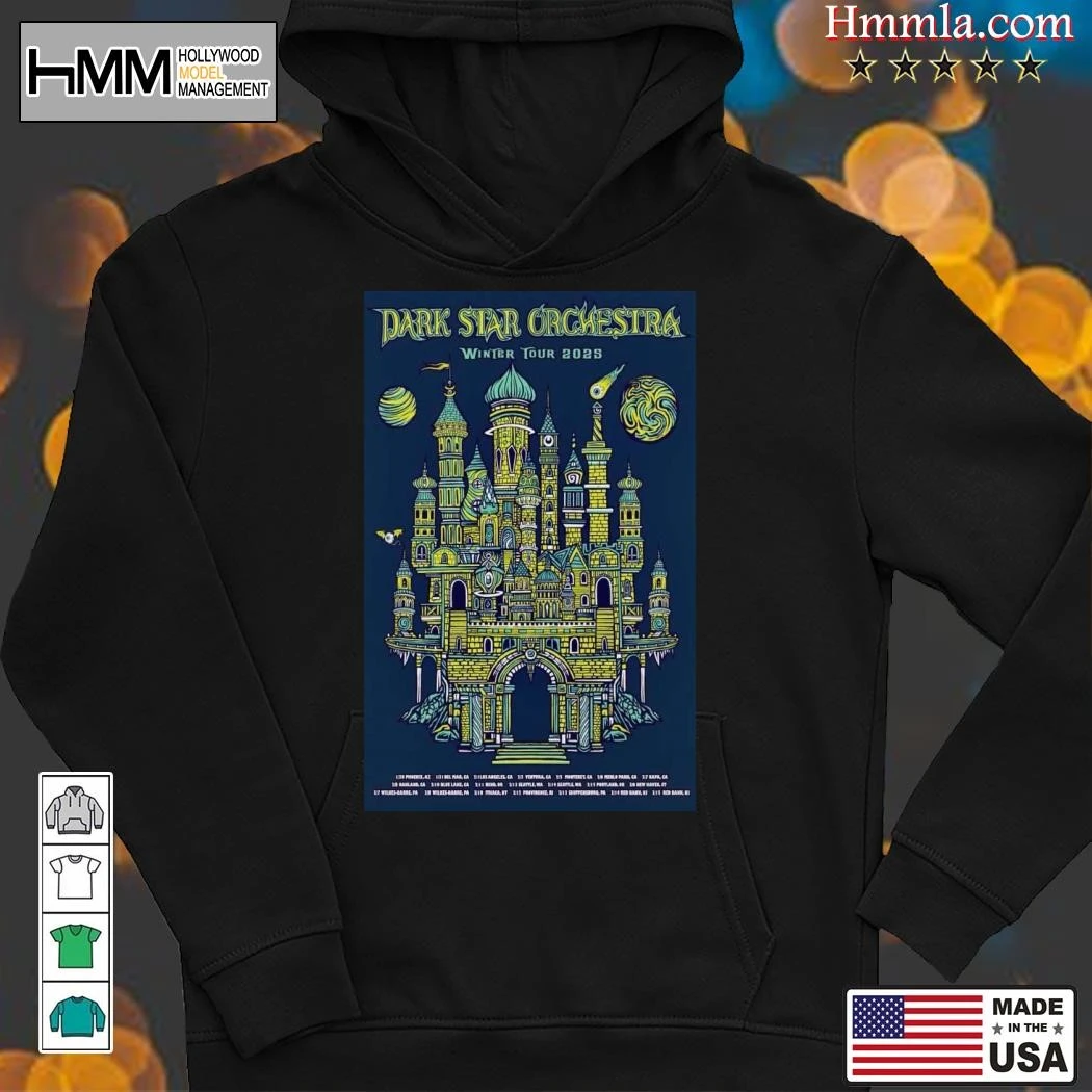 New Dark Star Orchestra Winter 2025 Tour, Dark Star Hoodies