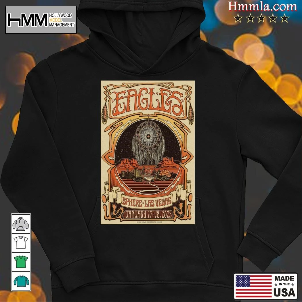 2025 Eagles Tour Las Vegas, 2025 Eagles Hoodies
