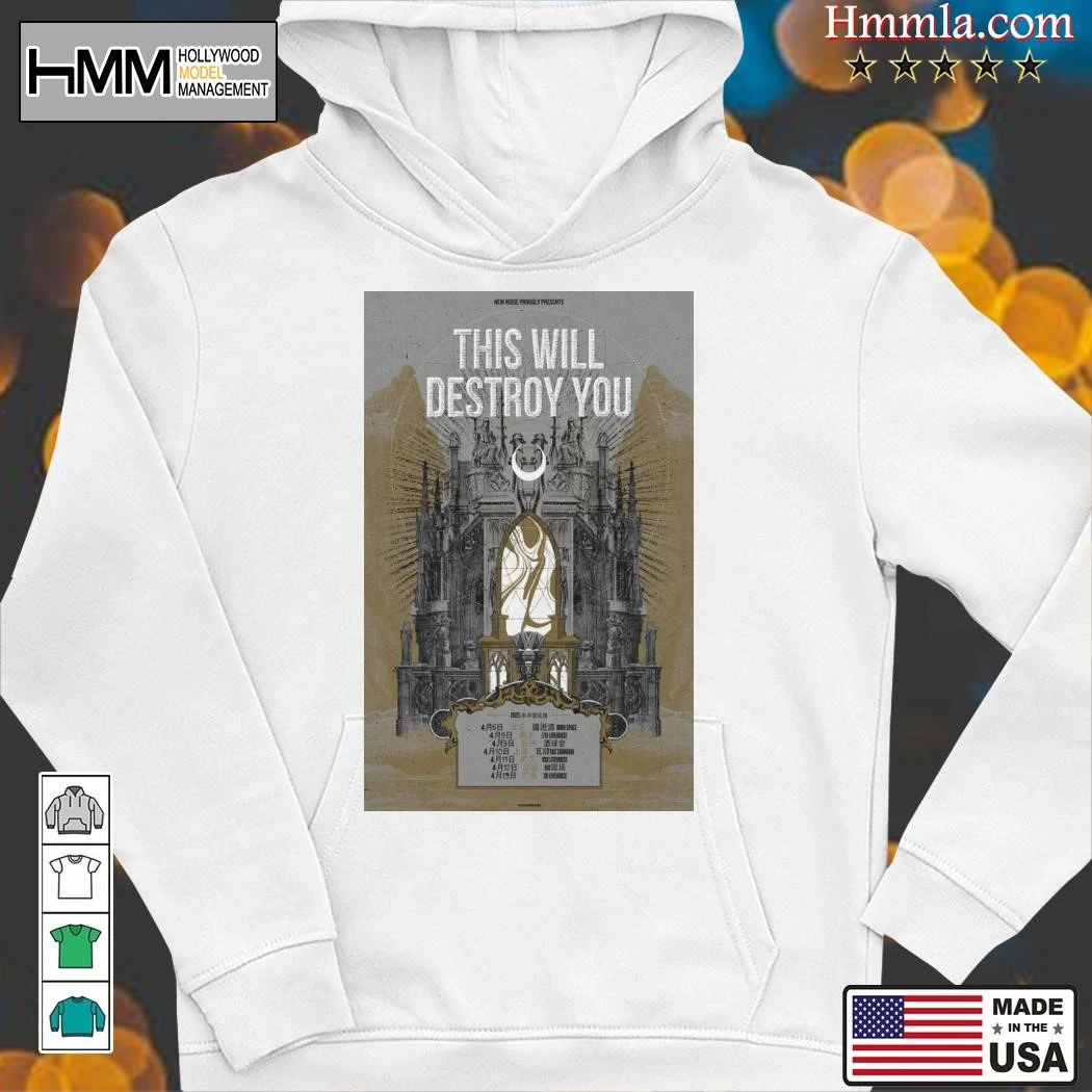 New This Will Destroy You April 2025 Tour, This Will Hoodies