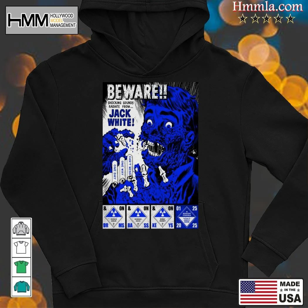 New Jack White Tour Anaheim 2025, Jack White Hoodies