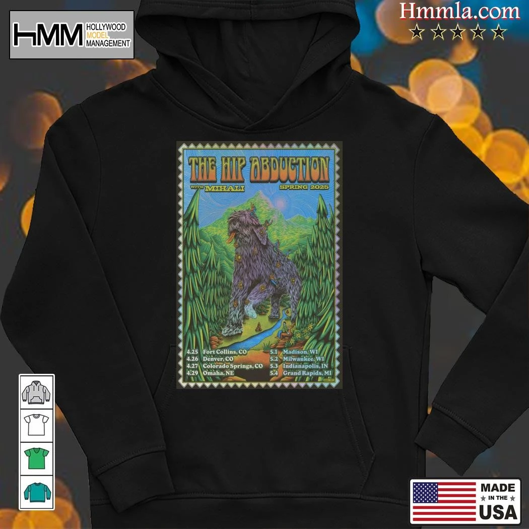 New The Hip Abduction Spring Tour 2025, The Hip Hoodies