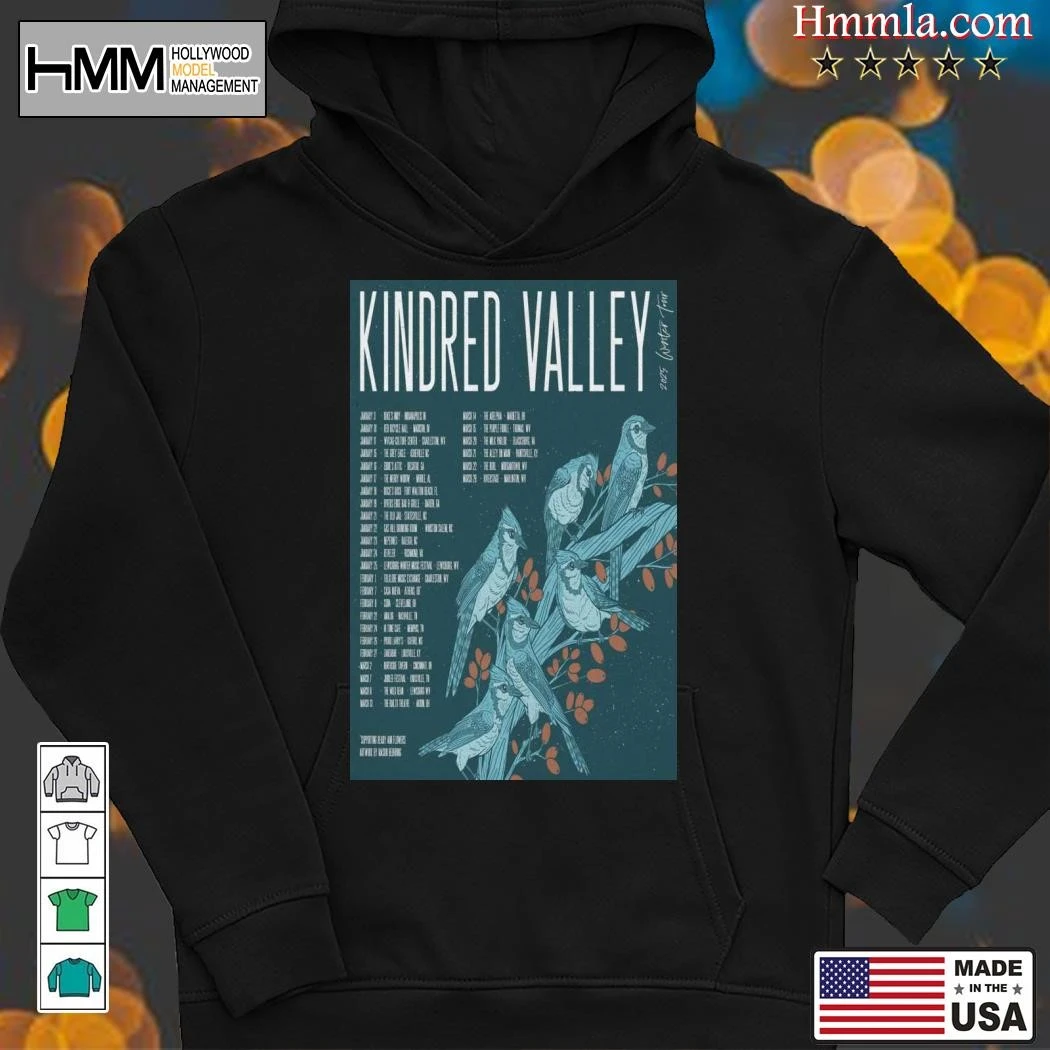 New Kindred Valley 2025 Winter Tour, Kindred Valley Hoodies
