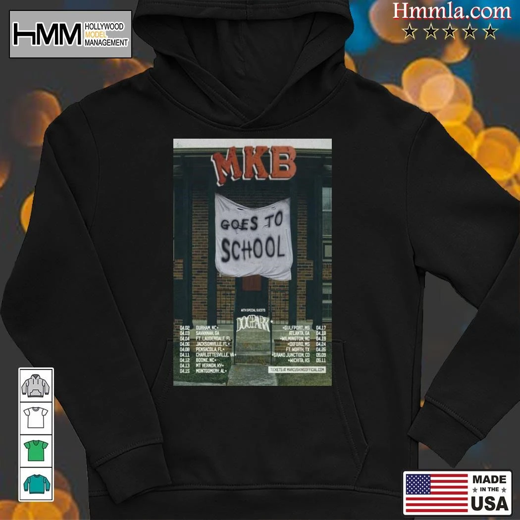New MKB Goes To School Dogpark Tour 2025, MKB Goes Hoodies