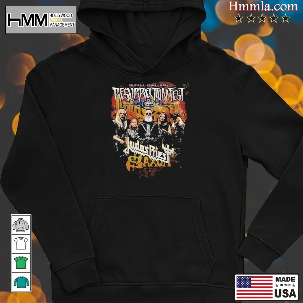 New Judas Priest Shield Of Pain Tour 2025, Judas Priest Hoodies