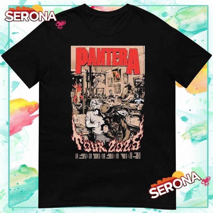 New Pantera Tour 2025, Pantera Tour 2025 T-Shirt