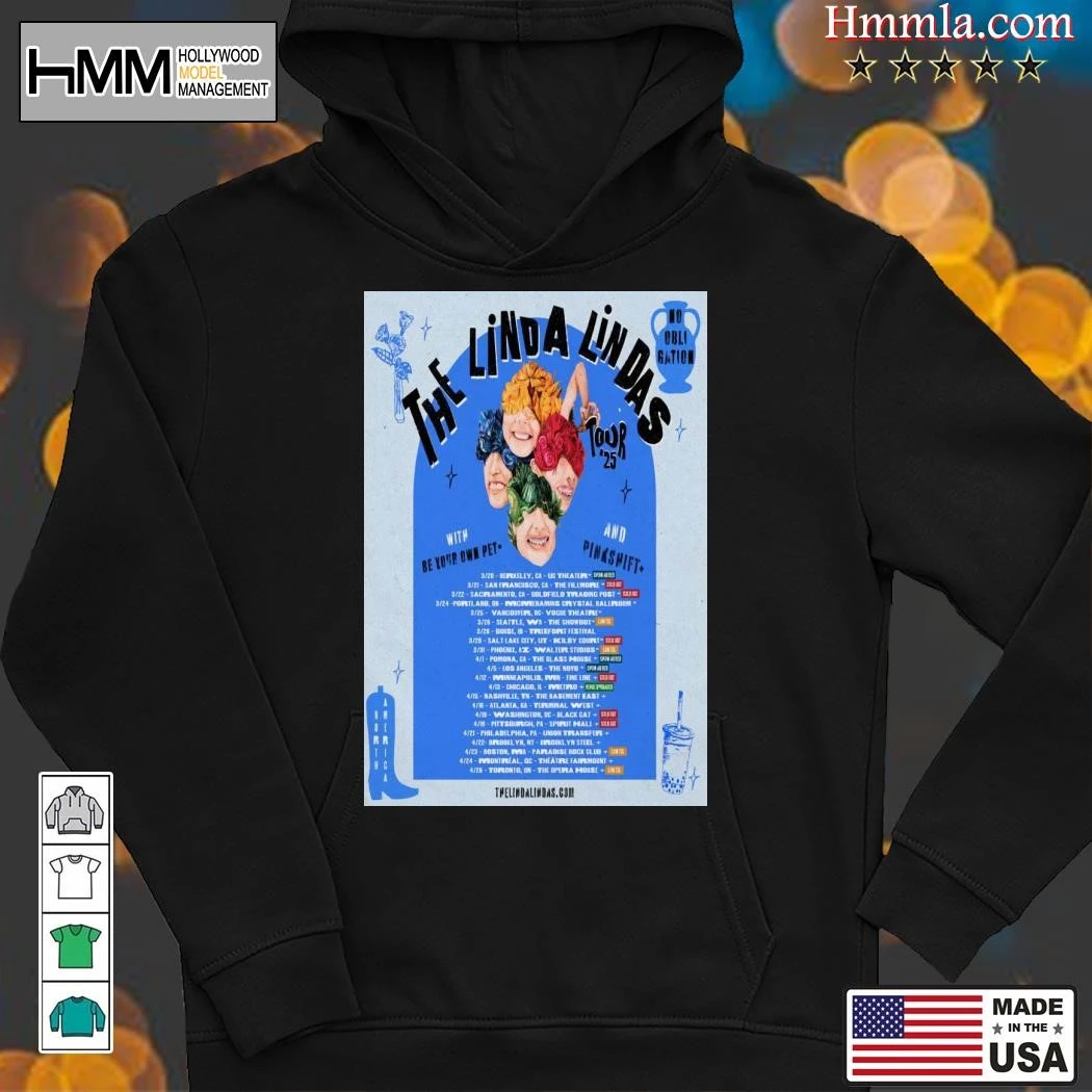 New The Linda Lindas Announce Headline 2025 Tour, The Linda Hoodies