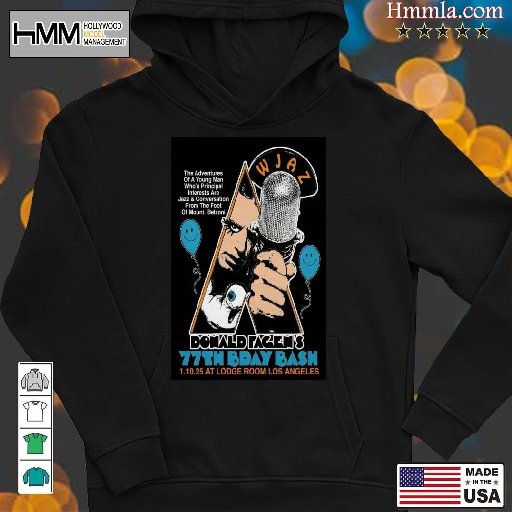 New Donald FagenS 77Th Bday Bash Jan 10 2025 Tour, Donald FagenS Hoodies