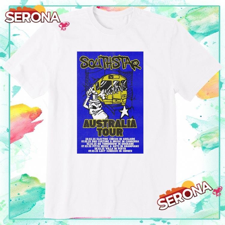 New Southstar Australia Tour 2025, Southstar Australia Tour T-Shirt