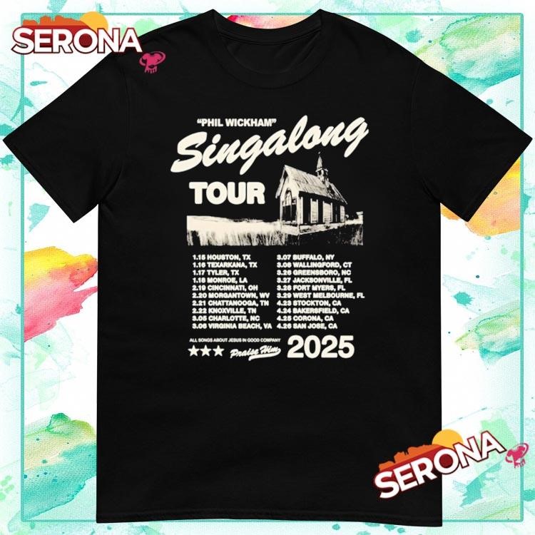 Phil Wickham Singalong Tour 2025, Phil Wickham Singalong T-Shirt