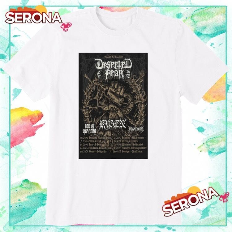Veins Of Fire Tour 2025 Deserted Fear, Veins Of Fire T-Shirt