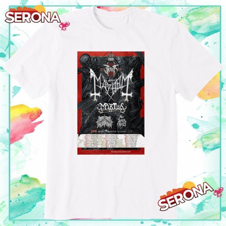 The Decibel Magazine Tour 2025, The Decibel Magazine T-Shirt