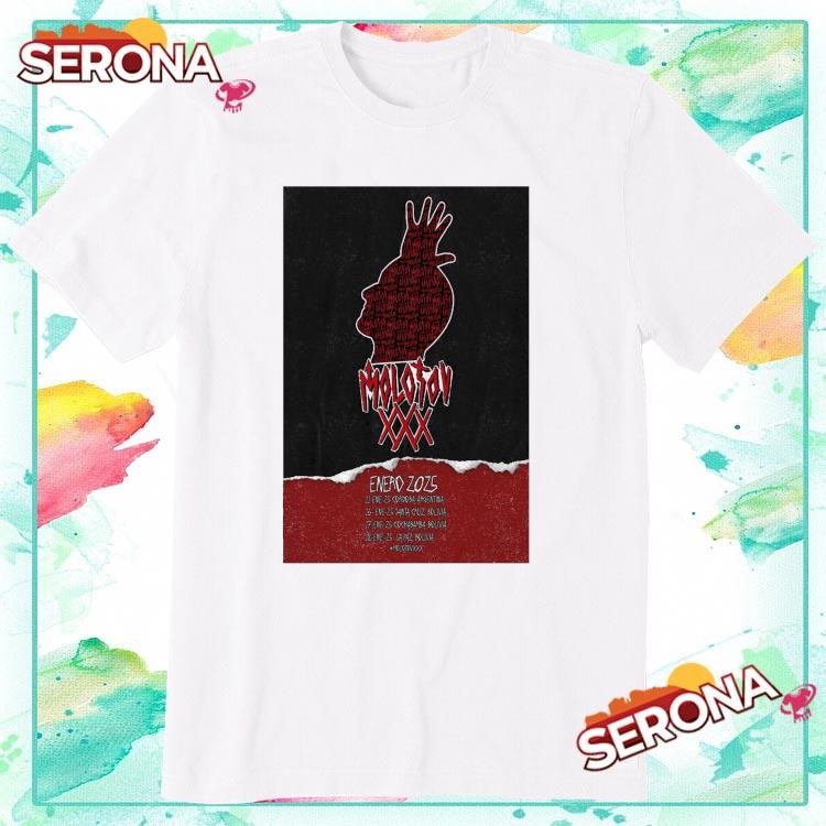 Molotov Europe Tour 2025, Molotov Europe Tour T-Shirt